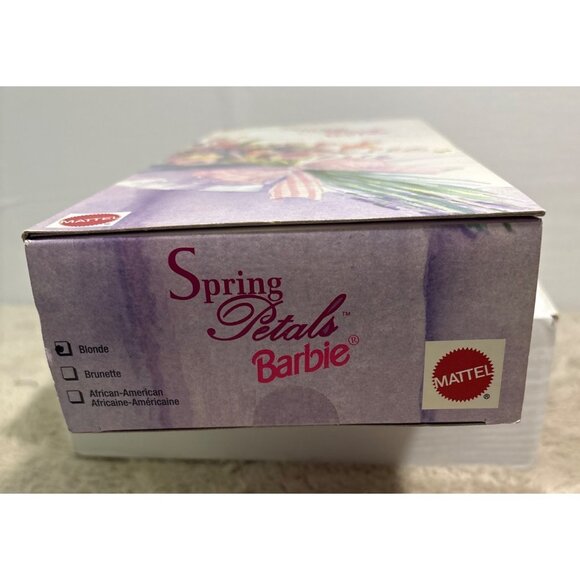 Spring Petals Barbie Doll Avon Special Edition In Box By Mattel 2nd in Series 96 - Picture 11 of 13